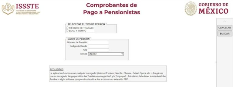 ᐅ ISSSTENET - Talones de pago y servicios en línea